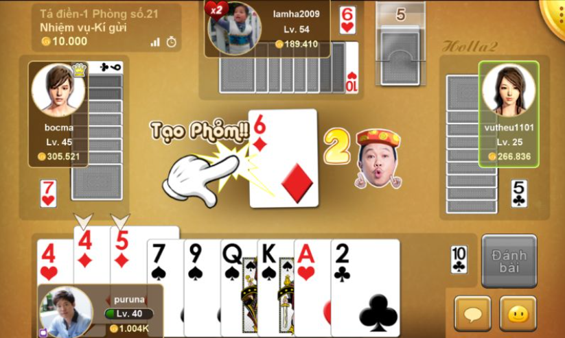 game Phỏm online Onbet